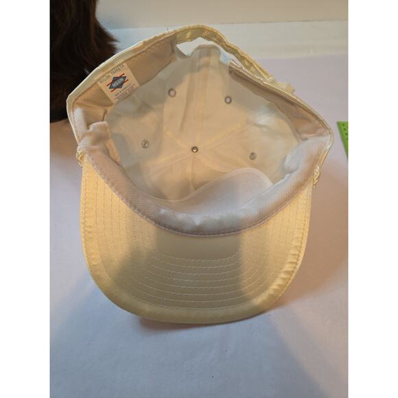 Vintage Nissin Camaro Z28 Hat Cap Satiny Material White Red Letters 90s - Picture 10 of 16